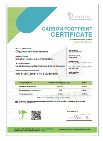 Product Carbon Footprint Verification