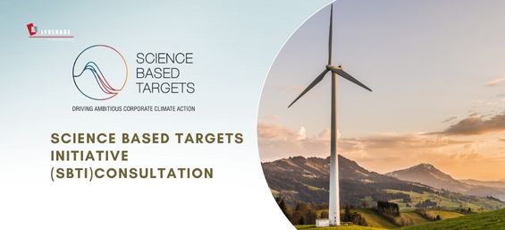 Science Based Targets initiative (SBTi) Consultation
